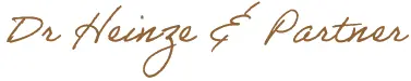 Dr. heinze und partner handwriting